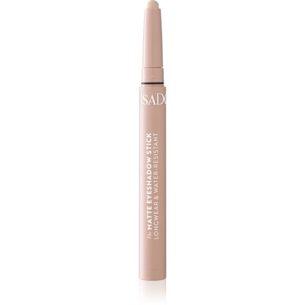 IsaDora IsaDora The Eyeshadow Stick Matte дълготрайни сенки за очи в молив с матиращ ефект цвят 60 Bare Beige 1.2 гр.