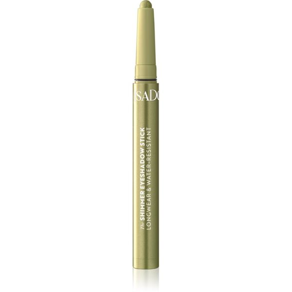 IsaDora IsaDora The Eyeshadow Stick Shimmer дълготрайни сенки за очи в молив с блясък цвят 45 Green Shimmer 1.2 гр.