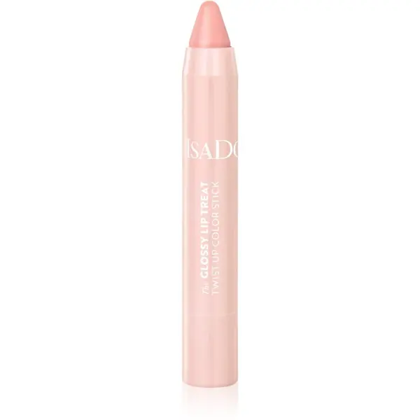 IsaDora IsaDora The Glossy Lip Treat Twist Up Color овлажняващо червило цвят 00 Clear Nude 3.3 гр.