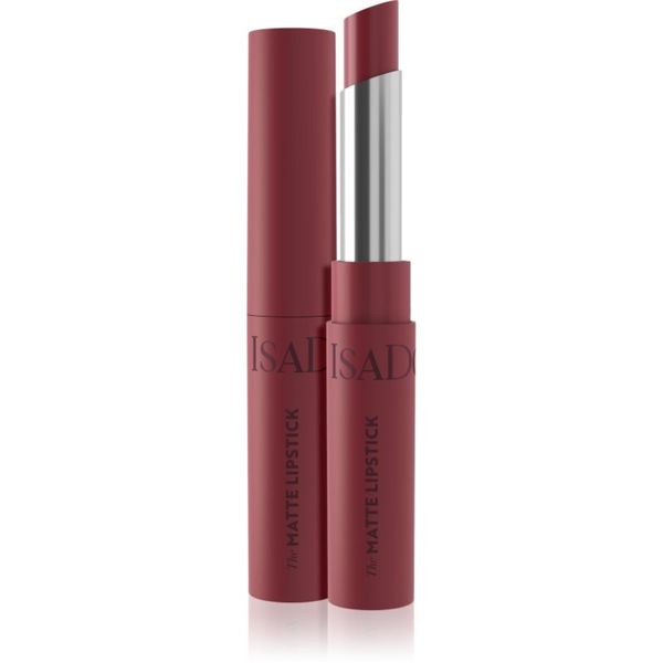 IsaDora IsaDora The Matte Lipstick матиращо червило с хидратиращ ефект цвят 19 Real Crimson 1.6 гр.
