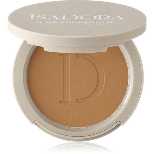 IsaDora IsaDora The No Compromise Matte Longwear Powder компактна пудра за матиране цвят 70 Neutral Tan 8 гр.