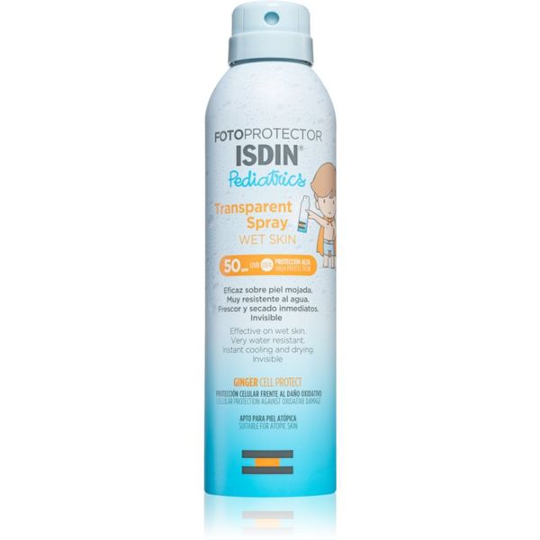 ISDIN ISDIN Pediatrics Transparent Spray крем за тен за деца SPF 50 250 мл.