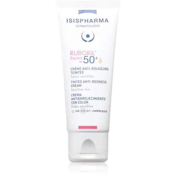 ISISPHARMA ISISPHARMA Ruboril Expert SPF 50+ хидратиращ тониращ крем за чувствителна кожа със склонност към почервеняване SPF 50+ 40 мл.