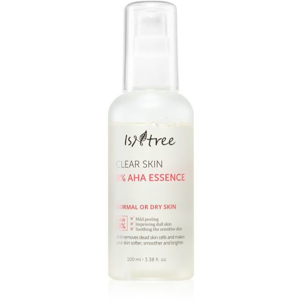 Isntree Isntree Clear Skin 8% AHA Essence възстановяваща есенция за лице s AHA 100 мл.