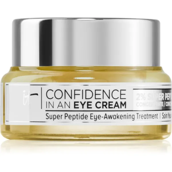 IT Cosmetics IT Cosmetics Confidence In an Eye Cream крем за околоочния контур против бръчки с пептиди за жени 15 мл.