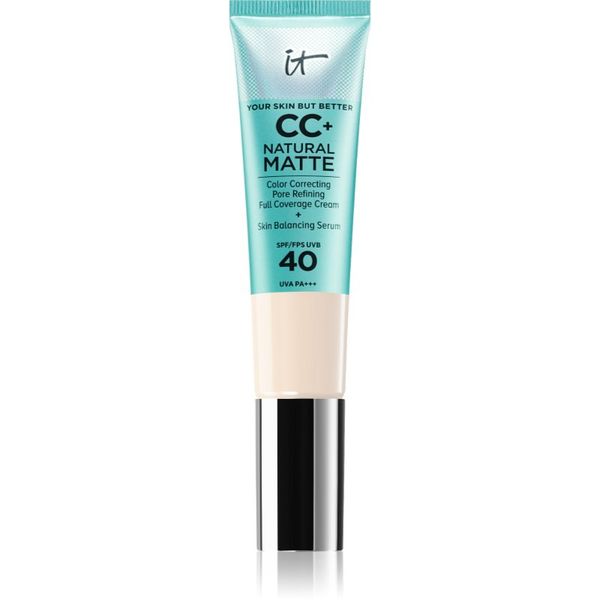 IT Cosmetics IT Cosmetics Your Skin But Better CC+ Cream Natural Matte матиращ фон дьо тен SPF 40 за жени Fair Ivory 32 мл.