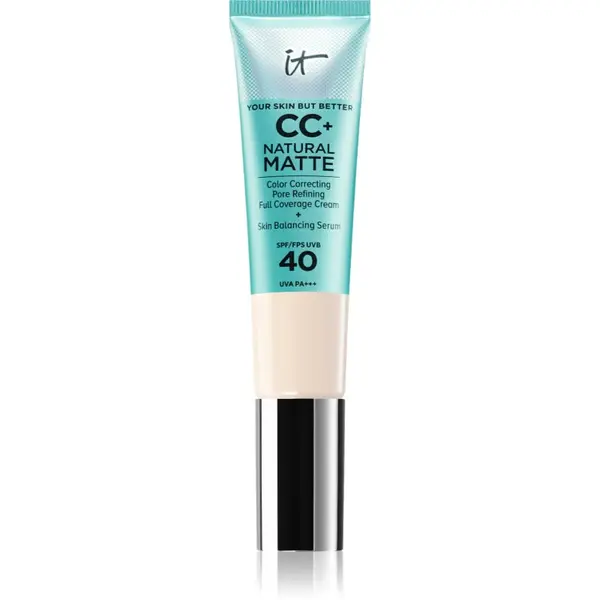 IT Cosmetics IT Cosmetics Your Skin But Better CC+ Natural Matte CC крем за матиране SPF 40 Fair Ivory 32 мл.