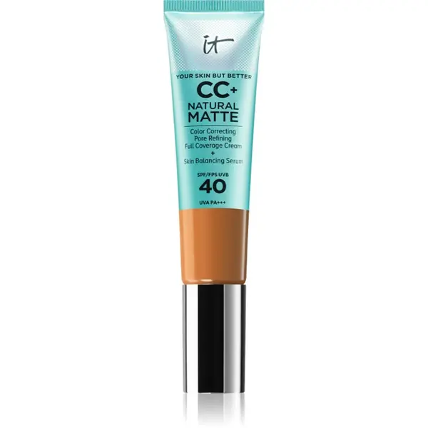 IT Cosmetics IT Cosmetics Your Skin But Better CC+ Natural Matte CC крем за матиране SPF 40 Rich 32 мл.