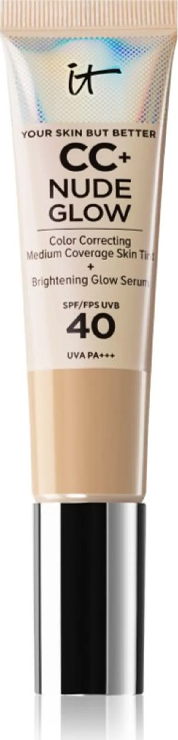 IT Cosmetics IT Cosmetics Your Skin But Better CC + Nude Glow CC крем за озаряване на лицето SPF 40 Medium 32 мл.