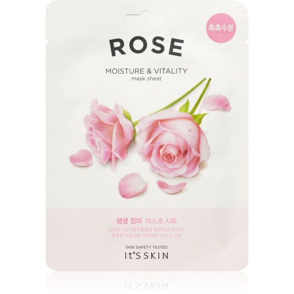 It´s Skin It´s Skin The Fresh Mask Rose платнена маска с хидратиращ и ревитализиращ ефект 20 гр.
