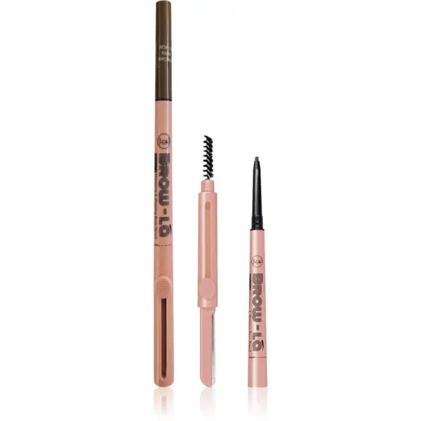 J.Cat Beauty J.Cat Beauty Brow-LA молив за вежди с четка цвят 104 Rich Brown 0.08 гр.