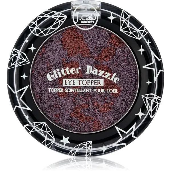 J.Cat Beauty J.Cat Beauty Glitter Dazzle сенки за очи с блясък цвят 108 Glitter = Fav. Color 1.2 гр.