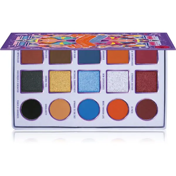 J.Cat Beauty J.Cat Beauty House of Queens палитра от сенки за очи цвят 103 Royal Tea and Spade 12.5 гр.