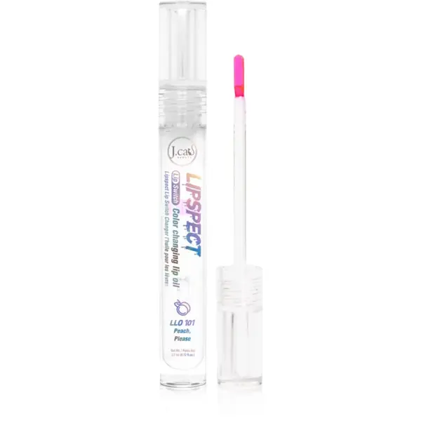 J.Cat Beauty J.Cat Beauty Lipspect масло от нар с променящ се цвят цвят 101 Peach, Please 3 мл.