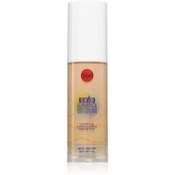 J.Cat Beauty J.Cat Beauty Skinsurance дълготраен течен фон дьо тен цвят 109 Soft Taupe 30 мл.
