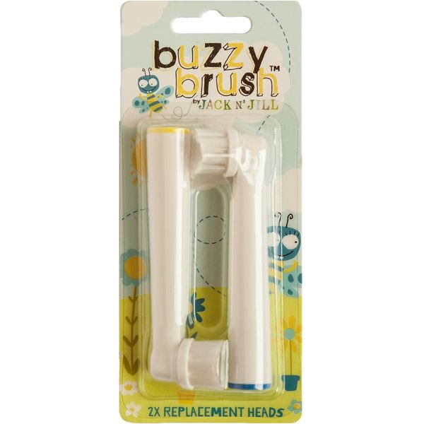 Jack N’ Jill Jack N’ Jill Buzzy Brush резервни глави за четка за зъби Buzzy Brush 2 бр.