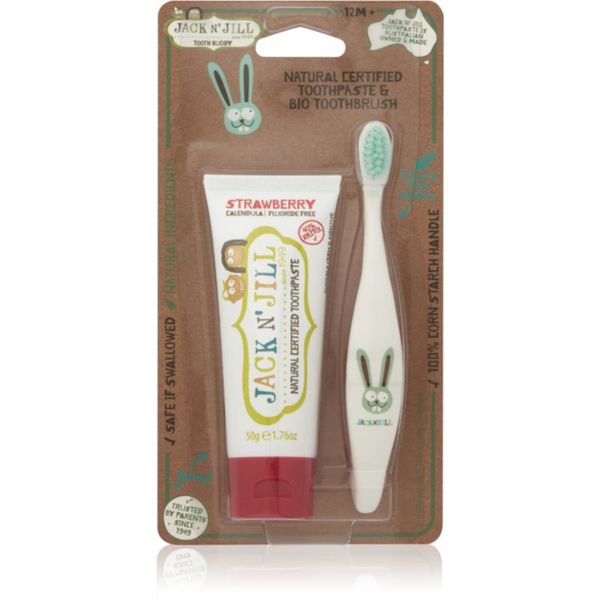Jack N’ Jill Jack N’ Jill Natural Комплект за дентална грижа (за деца )