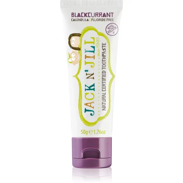 Jack N’ Jill Jack N’ Jill Natural натурална детска паста за зъби вкус Blackcurrant 50 гр.