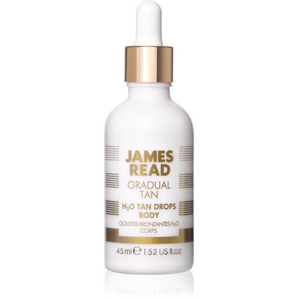 James Read James Read Gradual Tan H2O Tan Drops автобронзантни капки за тяло цвят Light/Medium 45 мл.