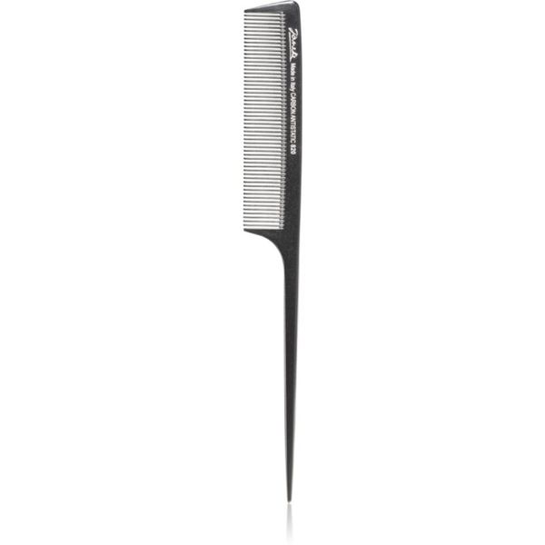 Janeke Janeke Carbon Fibre Long tail comb гребен за коса 21,7 cm