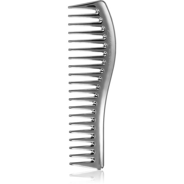 Janeke Janeke Chromium Line Wavy Comb for Gel Application гребен за коса за нанасяне на гелообразни продукти 18,5 x 5 cm 1 бр.