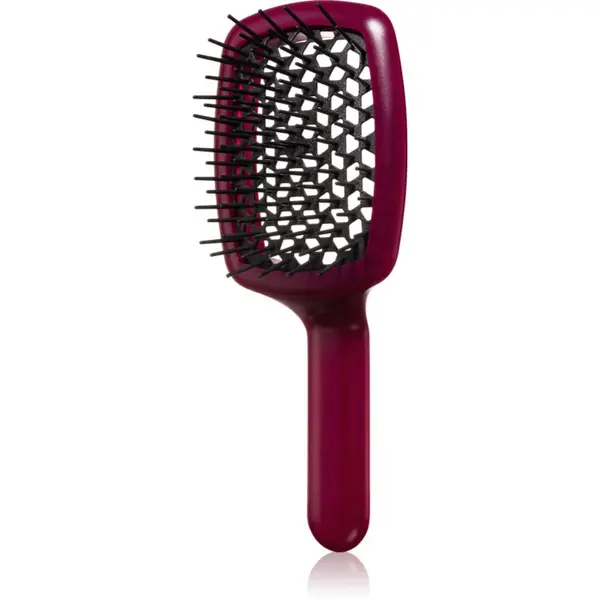 Janeke Janeke Curvy "M" Vented Brush плоска четка за топлинно третиране на косата 21 x 8,5 x 4 cm 1 бр.