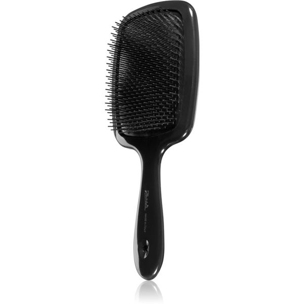 Janeke Janeke Detangling Hairbrush голяма плоска четка За коса 23 × 9,5 × 3 cm BLACK 1 бр.