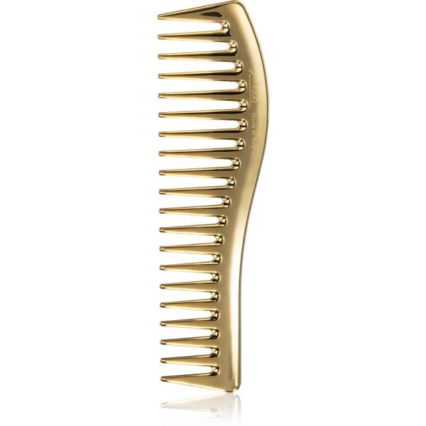 Janeke Janeke Gold Line Wavy Comb for Gel Application гребен за коса за нанасяне на гелообразни продукти 18,5 x 5 cm 1 бр.