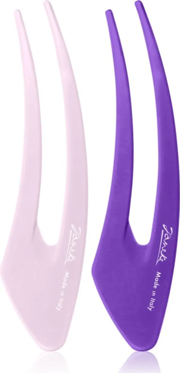 Janeke Janeke Hair Clip фиби за коса Purple 2x13 см