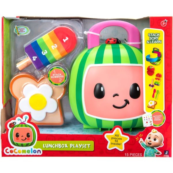 Jas Cocomelon Jas Cocomelon Lunchbox Playset комплект играчки 2y+ 15 бр.