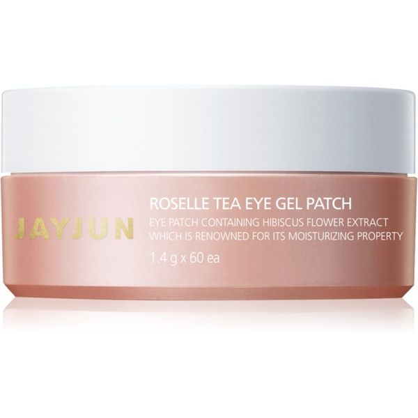 Jayjun Jayjun Eye Gel Patch Roselle Tea хидрогелова маска за зоната около очите против отоци и тъмни кръгове 60x1,4 гр.