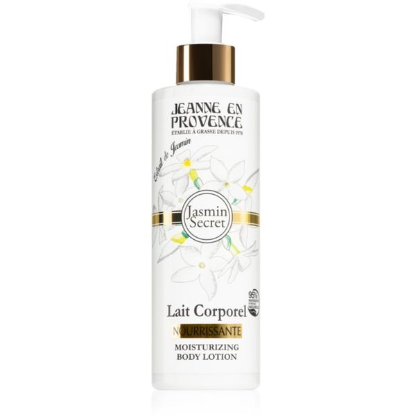 Jeanne en Provence Jeanne en Provence Jasmin Secret тоалетно мляко за тяло с масло от шеа 250 мл.