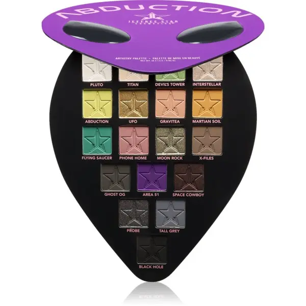 Jeffree Star Cosmetics Jeffree Star Cosmetics Abduction Artistry Eye Palette палитра от сенки за очи 18x1.5 гр.
