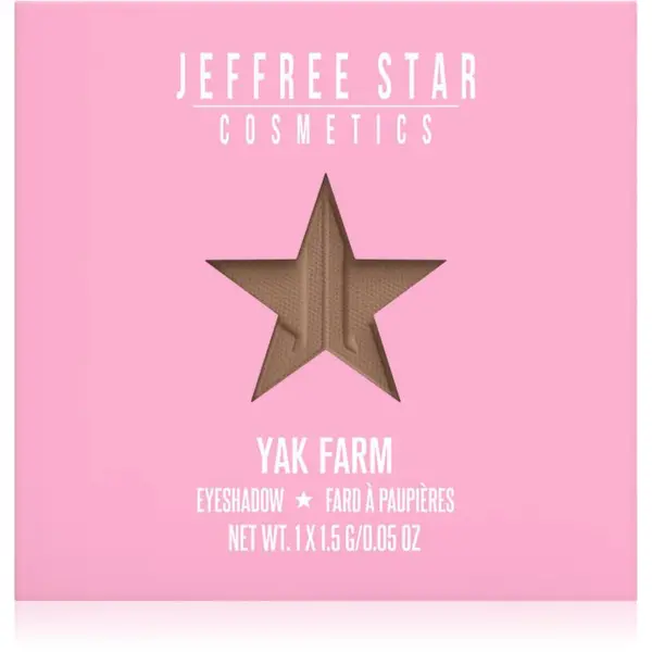 Jeffree Star Cosmetics Jeffree Star Cosmetics Artistry Single Eyeshadow сенки за очи цвят Yak Farm 1.5 гр.