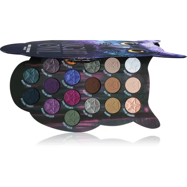 Jeffree Star Cosmetics Jeffree Star Cosmetics Artisty Palette Night Owl палитра сенки за очи 18x1 гр.