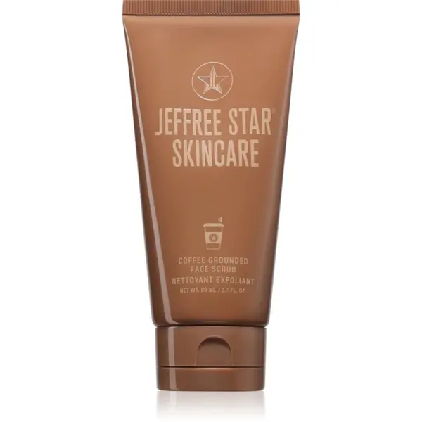 Jeffree Star Cosmetics Jeffree Star Cosmetics Coffee Grounded Face Scrub почистващ пилинг за лице 80 мл.