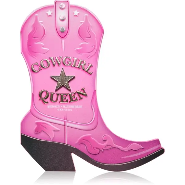 Jeffree Star Cosmetics Jeffree Star Cosmetics Cowgirl Queen Artistry Palette палитра сенки за очи 15x15 гр.