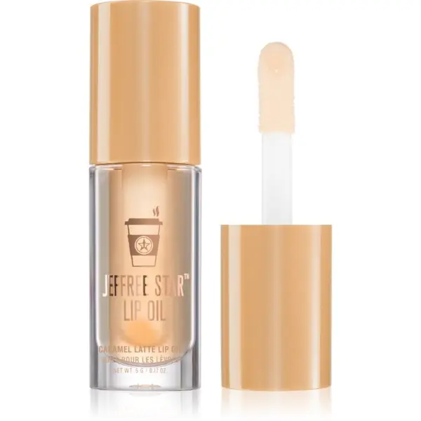 Jeffree Star Cosmetics Jeffree Star Cosmetics Lip Oil масло от нар цвят Caramel Latte 5 гр.