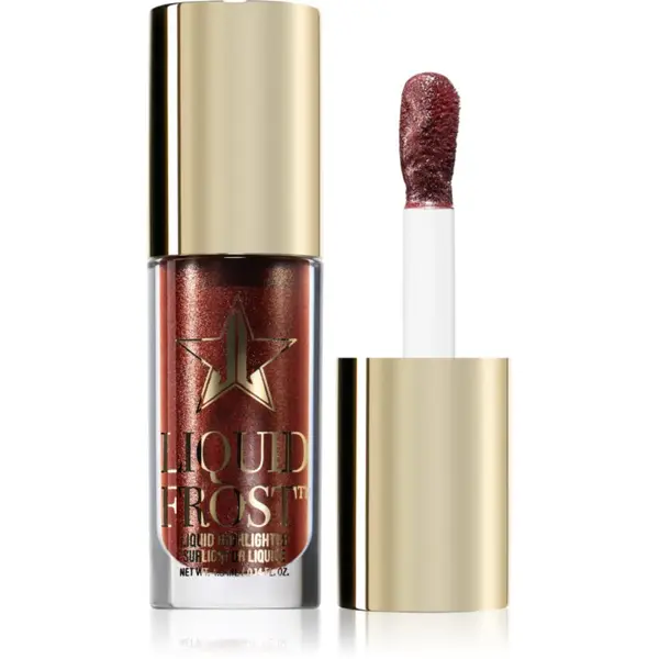 Jeffree Star Cosmetics Jeffree Star Cosmetics Liquid Frost Highlighter течен хайлайтър с апликатор цвят Eiffel Tower 4.3 мл.