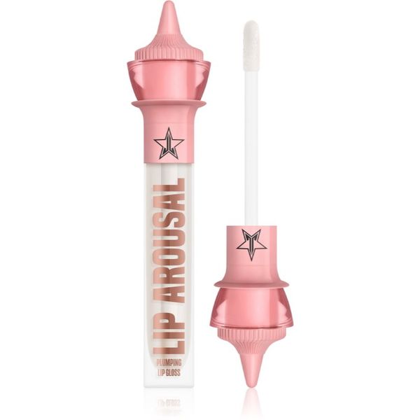 Jeffree Star Cosmetics Jeffree Star Cosmetics Orgy 2 Lip Arousal Plumpin Lip Gloss блясък за устни с увеличаващ ефект цвят Clear Headed 4 мл.