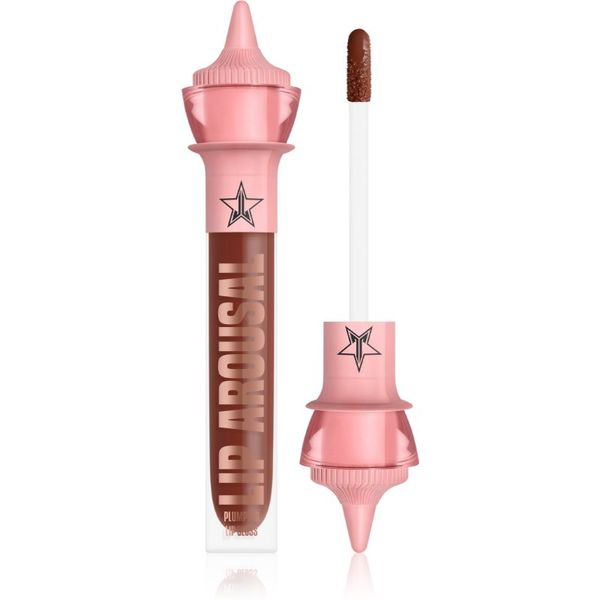 Jeffree Star Cosmetics Jeffree Star Cosmetics Orgy 2 Lip Arousal Plumpin Lip Gloss блясък за устни с увеличаващ ефект цвят Craving Chocolate 4 мл.