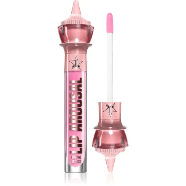 Jeffree Star Cosmetics Jeffree Star Cosmetics Orgy 2 Lip Arousal Plumpin Lip Gloss блясък за устни с увеличаващ ефект цвят Pink Pump 4 мл.