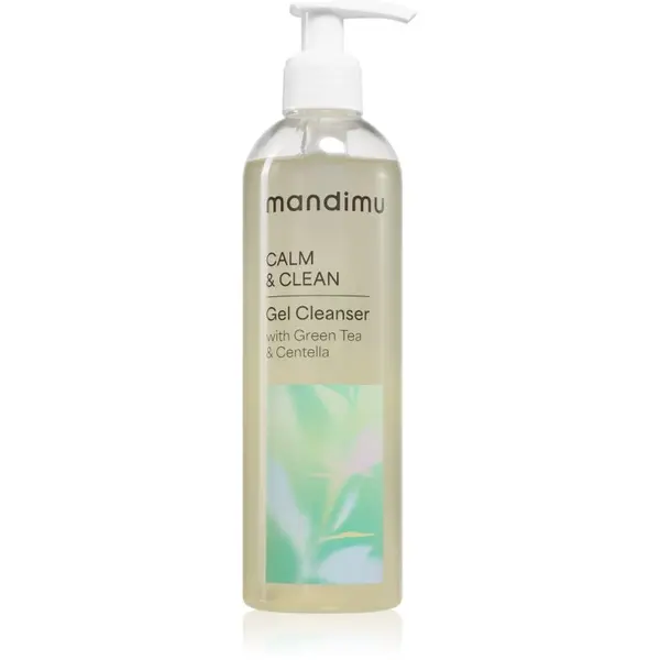 Jíme zdravě Jíme zdravě Mandimu Calm & Clean Gel Cleanser почистваща емулсия със зелен чай 250 мл.
