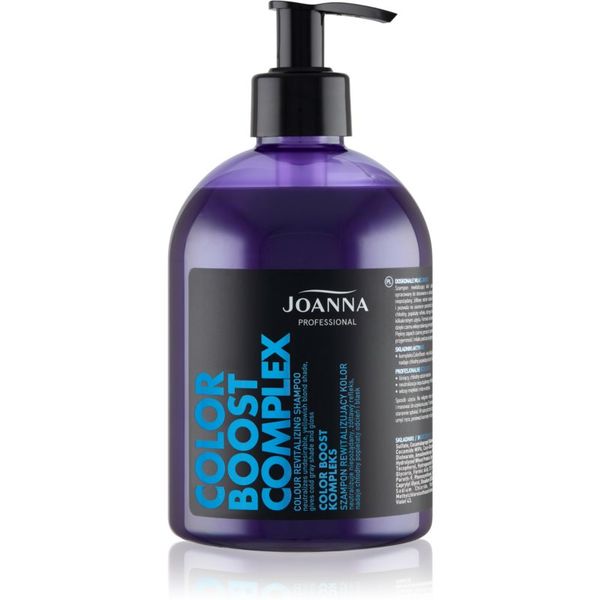 Joanna Joanna Professional Color Boost Complex ревитализиращ шампоан за руса и сива коса 500 гр.