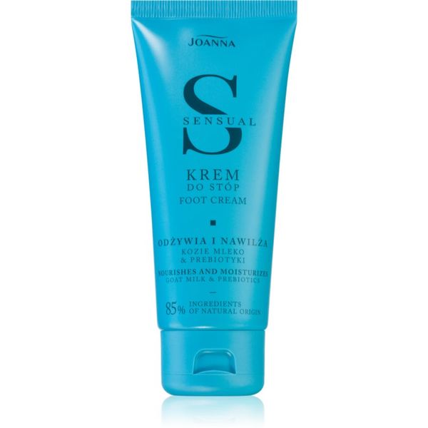Joanna Joanna Sensual Хидратиращ и подхранващ крем за крака Goat Milk & Prebiotics 100 гр.