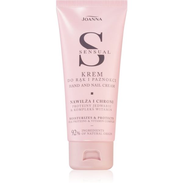 Joanna Joanna Sensual хидратиращ и защитен крем за ръце Silk Proteins & Vitamin Complex 100 гр.