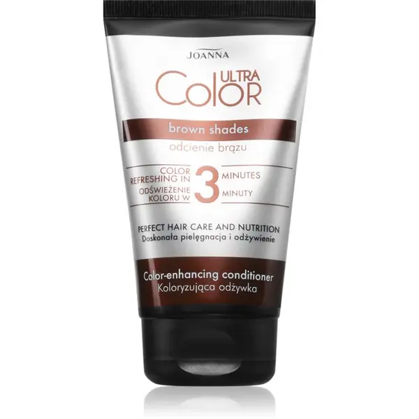 Joanna Joanna Ultra Color Brown Shades 3 Minutes маска за коса за коса с кафяви нюанси 100 гр.