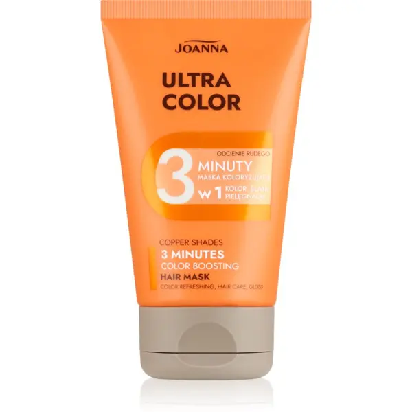 Joanna Joanna Ultra Color Cooper Shades 3 Minutes маска за коса за коса с червени нюанси 100 гр.