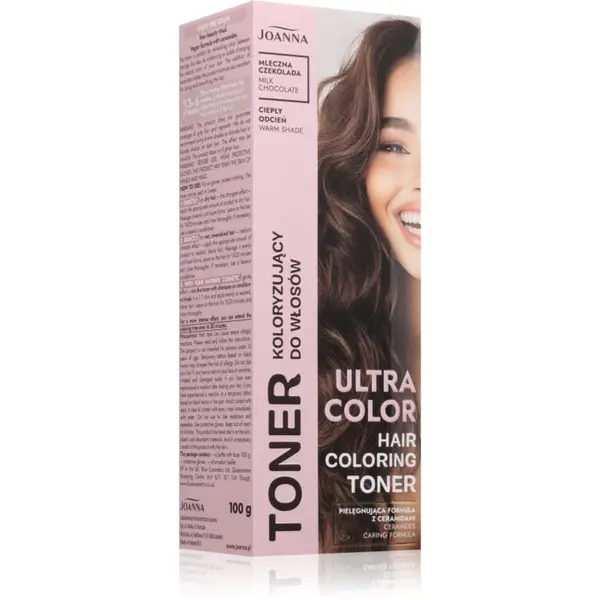 Joanna Joanna Ultra Color цветен тонер цвят Milk Chocolate 100 гр.