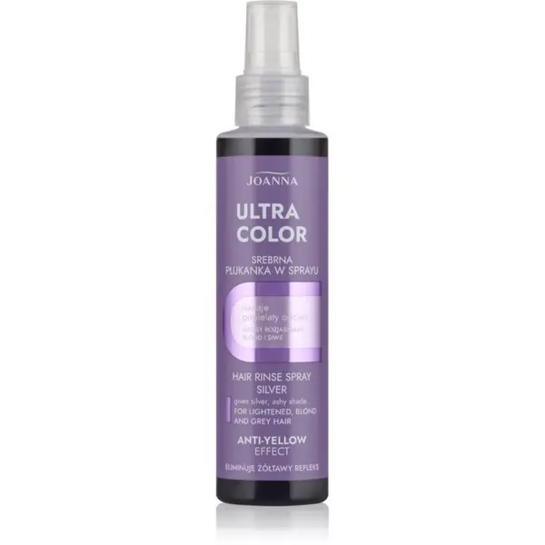 Joanna Joanna Ultra Color Hair Rinse Silver Spray Пигмент на боя за коса цвят Silver 150 мл.